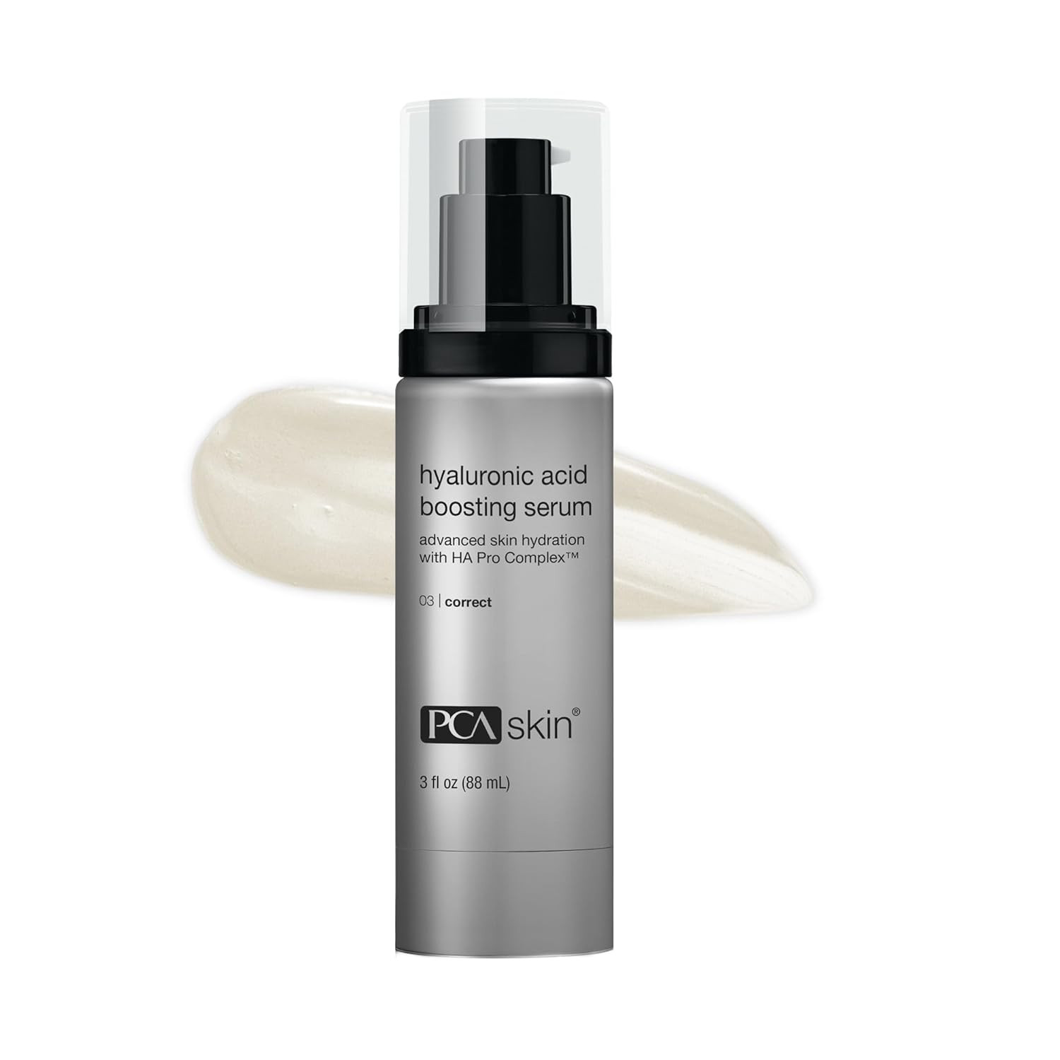 PCA SKIN 透明质酸提升面部精华,透明质酸面部精华,由烟酰胺和神经酰胺制成,有助于减少细纹和皱纹,提供 24 小时保湿