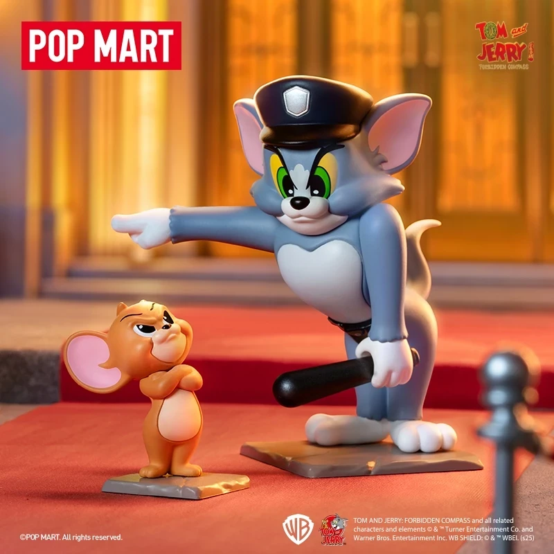 POPMART泡泡瑪特 貓和老鼠星盤奇緣系列手辦 潮玩盲盒擺件禮物