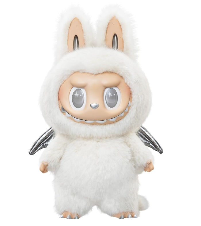 POP MART The Monsters - 云中的天使乙烯基脸娃娃,高 22.85 英寸(约 58.0 厘米),现代家居装饰玩具,可收藏桌面配件