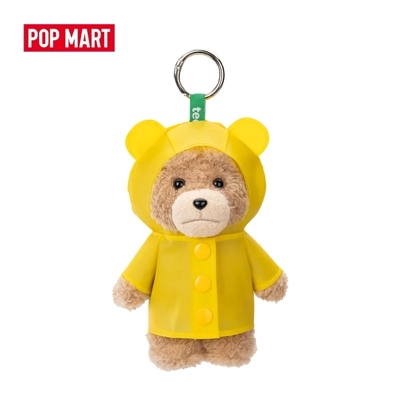 POP MART 泡泡瑪特 Ted2 泰迪熊 可動毛絨掛件 盲盒毛絨玩具