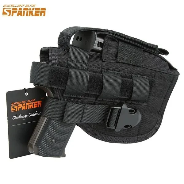 EXCELLENT ELITE SPANKER Airsoft Pistol Holsters Tactical Adjustable Pistol for Holster M1911 G17 G18 G19 G26 G34 XD-45acp CZ P-10C
