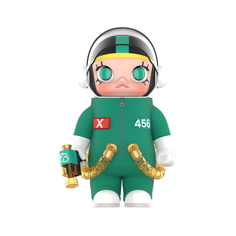 POP MART 泡泡瑪特 MEGA SPACE MOLLY 400% 可動人偶 魷魚遊戲 套裝 正版聯名潮流公仔
