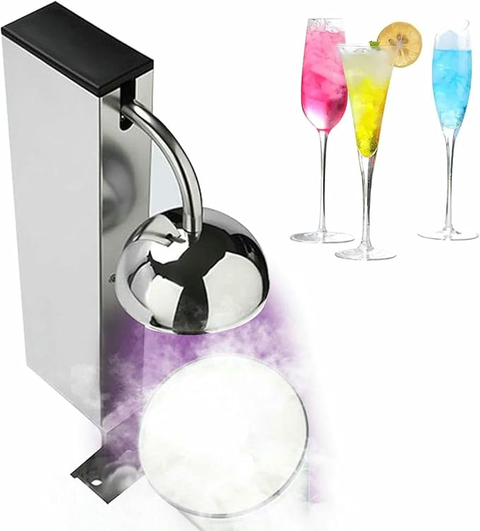 Glass Chiller, CO2 Glass Froster for Cups and Glasses, Instant Drink Chiller for Cocktail, Beer, Mixed Drinks, Wine